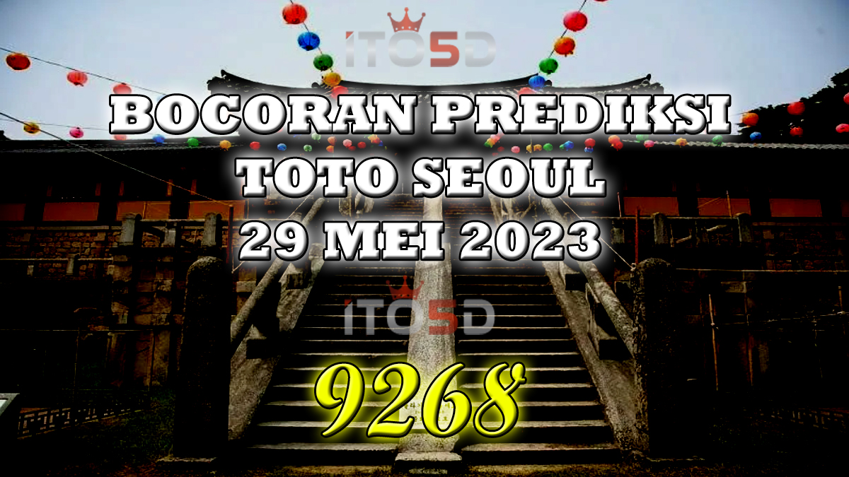 Prediksi Syair Angka Jitu Toto Seoul Jitu Terbaru Hari Ini 29 Mei 2023